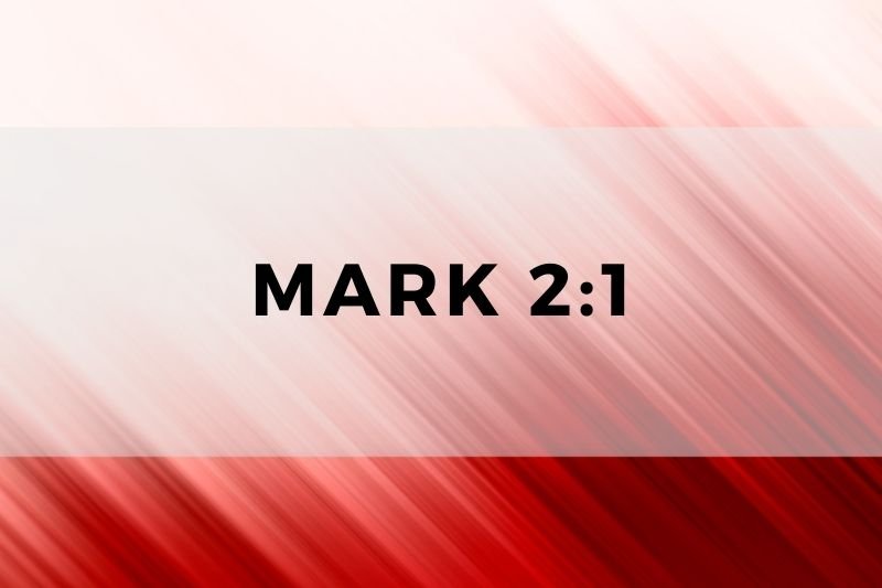 Mark 2:1