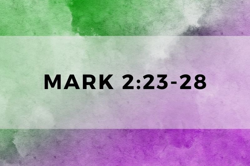 Mark 2:23-28