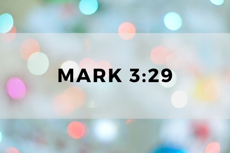 Mark 3:29